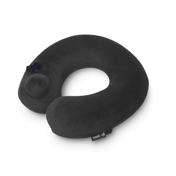Travelmall Switzerland Pocket-Pump Inflatable Neck Pillow With Patented 3D Pump