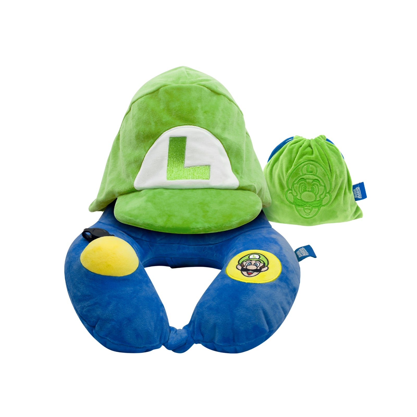 Officially Licensed Super Mario™ Luigi 3D Hooded Inflatable Travel
