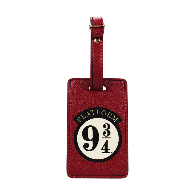 Officially Licensed Harry Potter Platform 9 3/4 PU Leather Luggage Tag