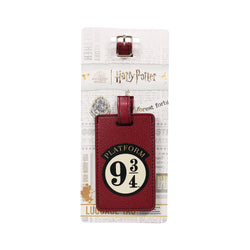 Officially Licensed Harry Potter Platform 9 3/4 PU Leather Luggage Tag