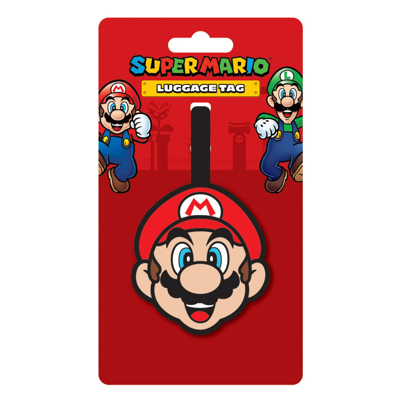 Officially Licensed Nintendo Mario Multi-Functional Luggage Tag