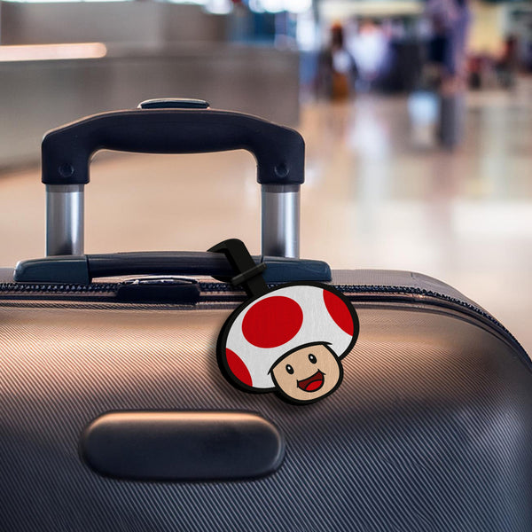 Officially Licensed Nintendo Toad Multi-Functional Luggage Tag