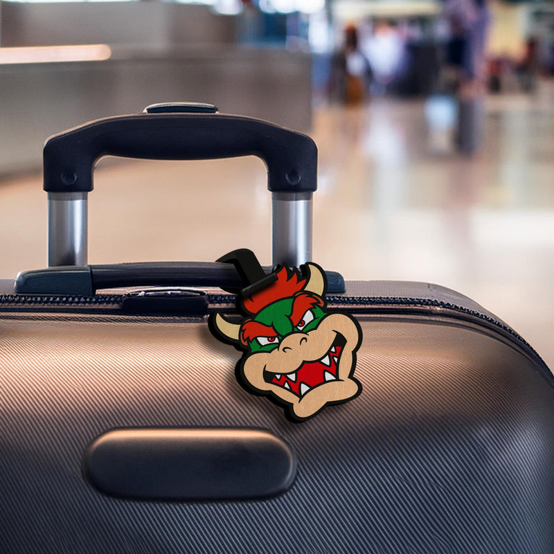 Officially Licensed Nintendo Bowser Multi-Functional Luggage Tag