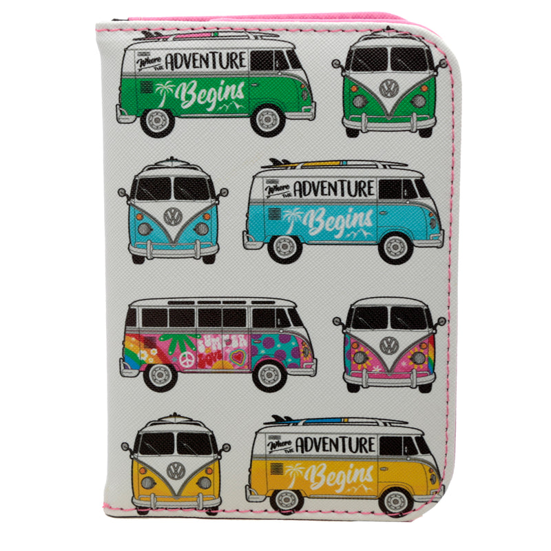 Officially Licensed VW T1 Volkswagen Camper van Summer Love Passport & Luggage Tag Set