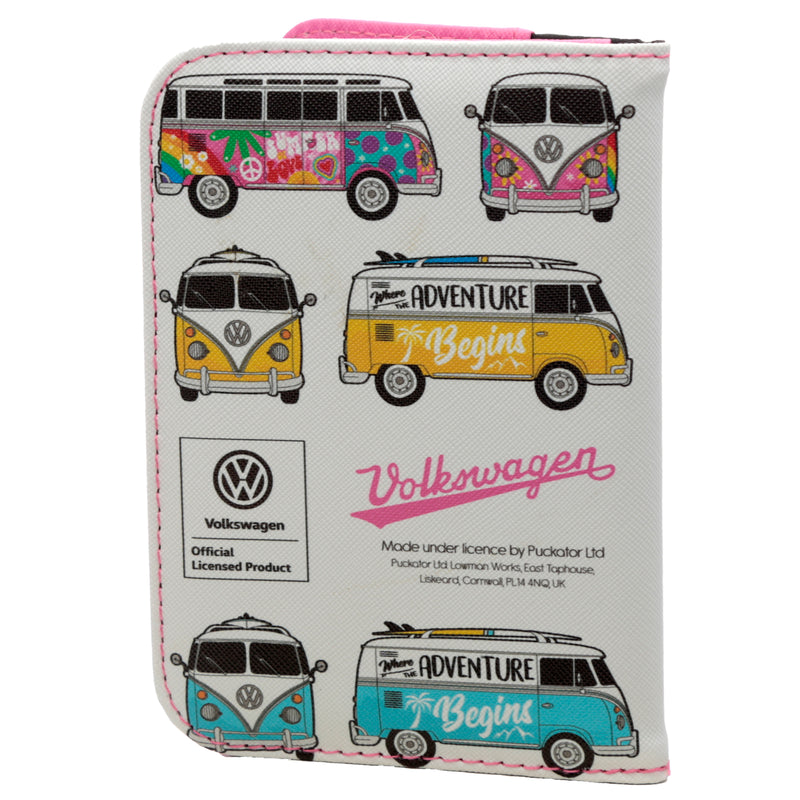 Officially Licensed VW T1 Volkswagen Camper van Summer Love Passport & Luggage Tag Set