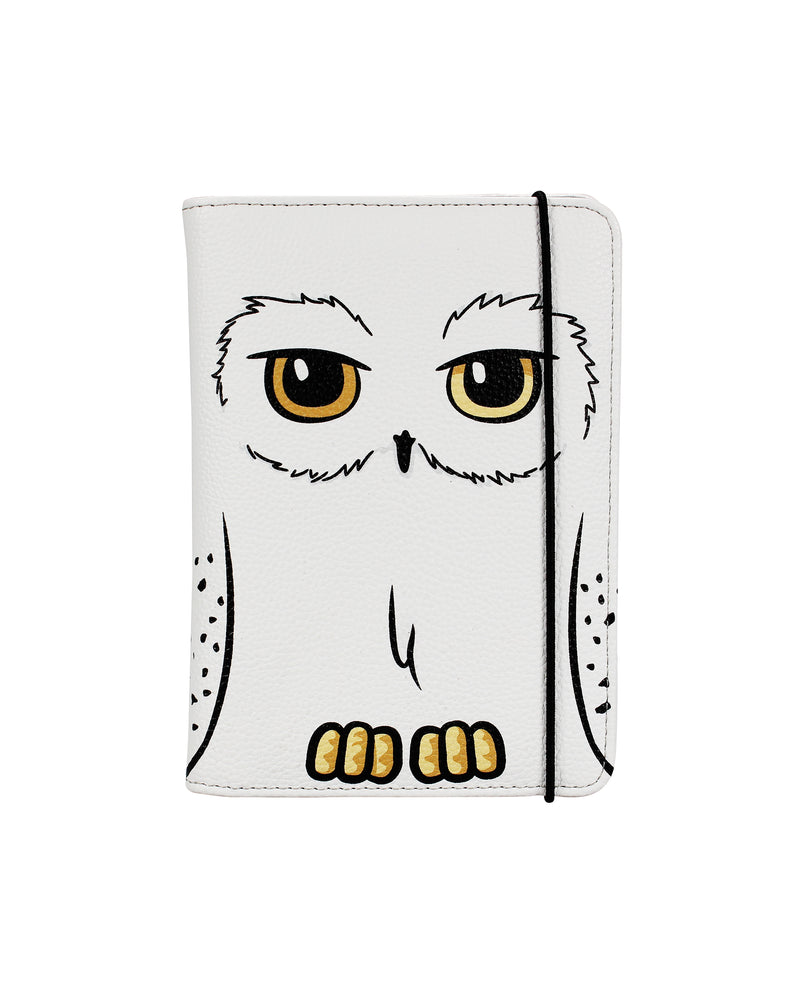 2-in-1 Officially Licensed Harry Potter Hedwig PU Leather Passport Holder and Wallet