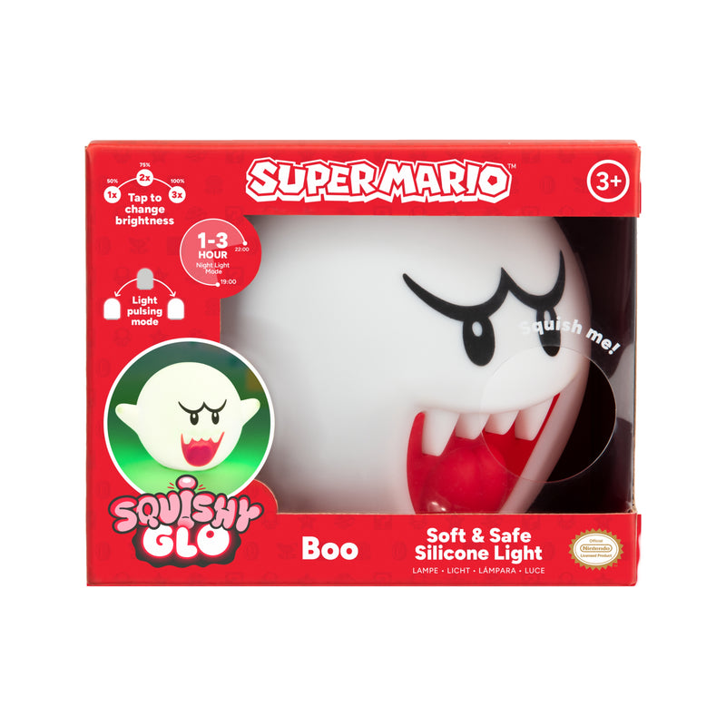 Super Mario Soft and Squishy Feel  Silicone Light Rechargeable 14cm