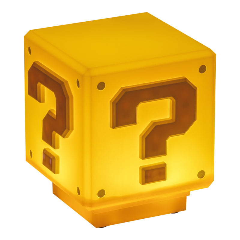 【Perfect Gift  】Super Mario Mini Question Block Figure Light