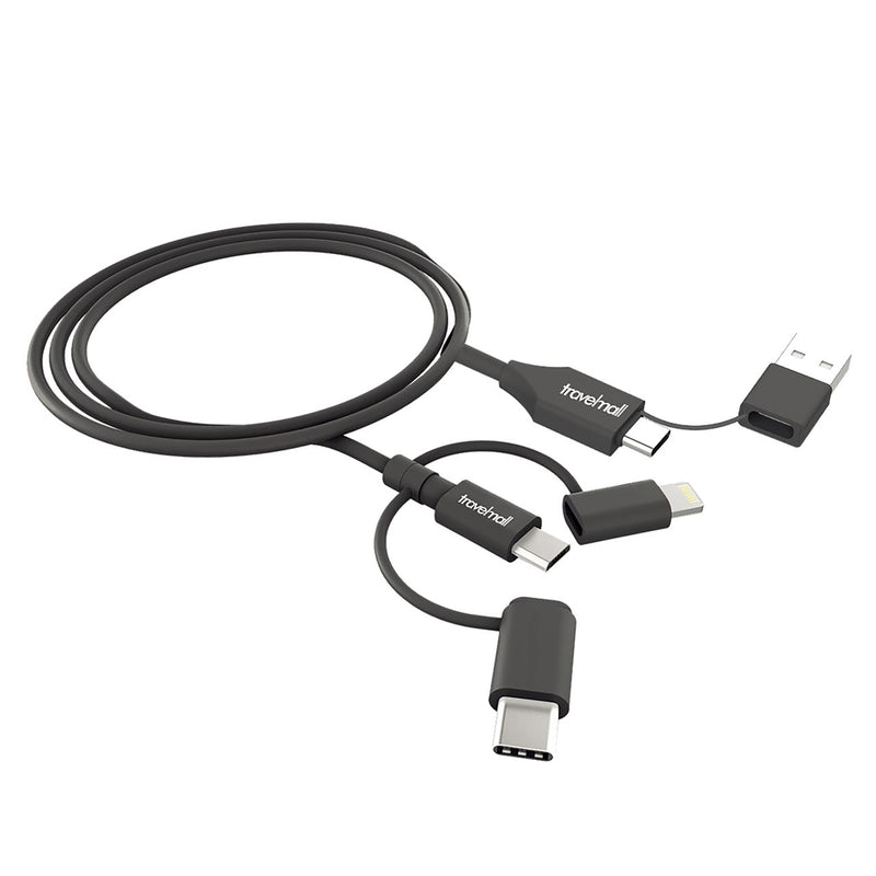 Travelmall Switzerland 5-in-1 Lightning, Micro-USB and USB-C Intellige