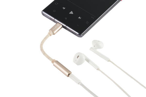 Eco-friendly USB Type C to Audio 3.5mm HeadPhone Adaptor