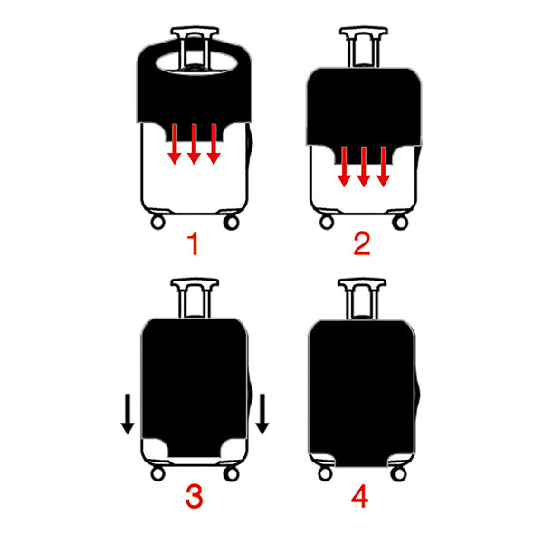 Travelmall Eco-friendly Luggage Protective Cover