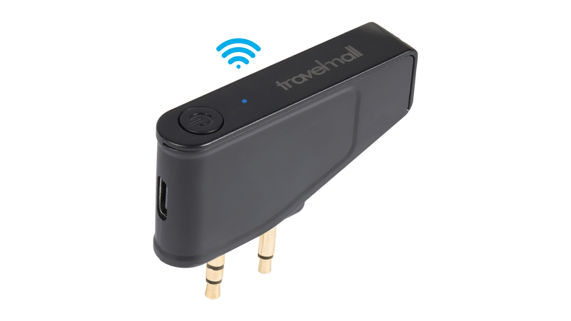 Travelmall Airplane Pro Headphone-Jack Bluetooth Adapter with