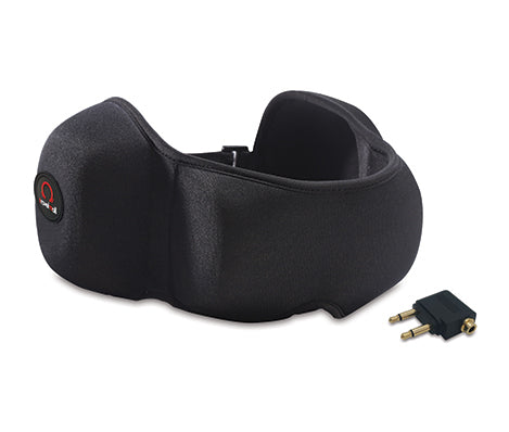 3D Sleeping Mask with Integrated Headphone & Airplane Jack