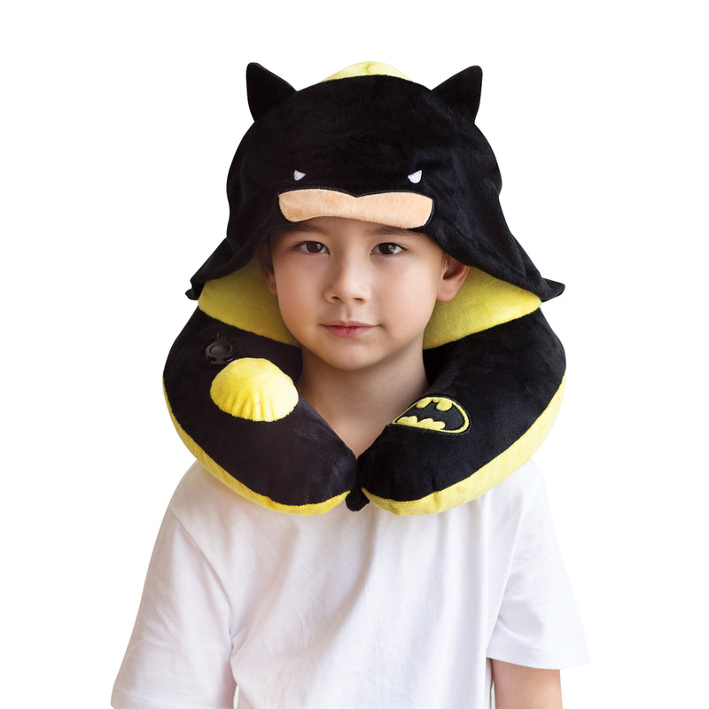 Travelmall Hooded Pillow, with Patented Pump  (Best Batman Gift Ideas for adults and kids)