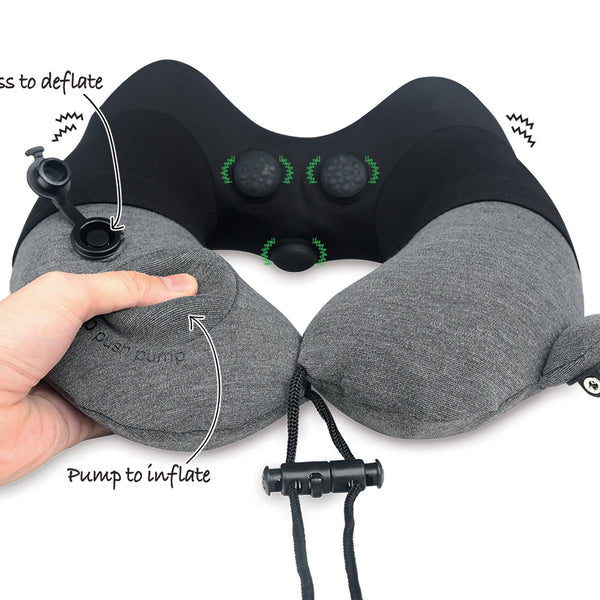 HALIPAX™ Inflatable Travel Neck Massager