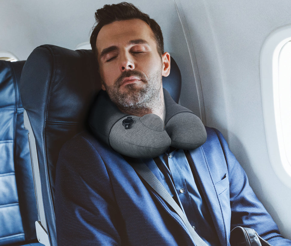 Travel Neck Pillows For Airplanes Inflatable Travel Pillow Set