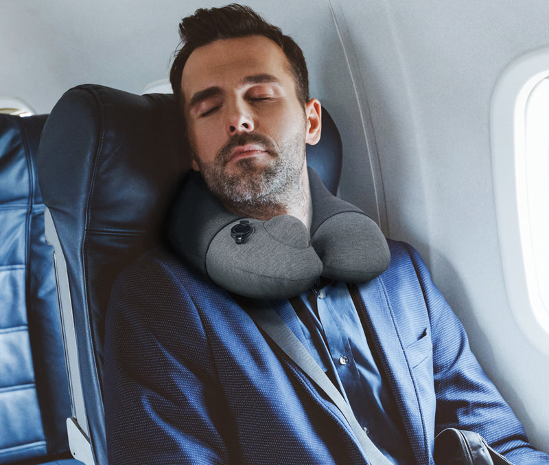 Travelmall Switzerland Inflatable Neck Pillow With Patented 3D Pump