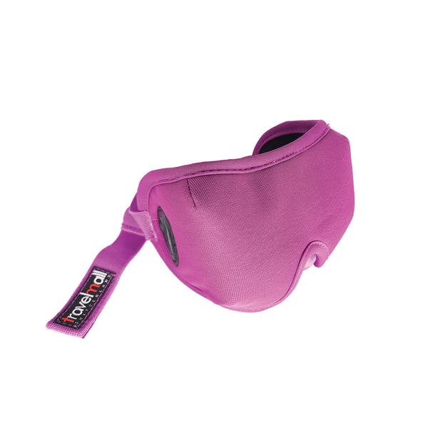 Travelmall Switzerland 3D Breathable Sleep Mask with built-in air vents, Purple edition