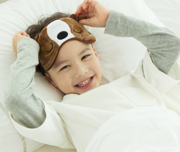 Kid's Light-Block Sleep Mask, Bull Dog Edition