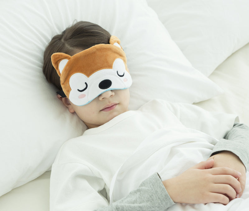Travelmall Kid's Light-Block Sleep Mask, Shiba Inu Edition