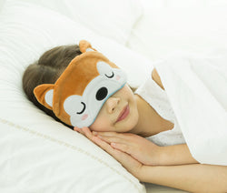 Travelmall Kid's Light-Block Sleep Mask, Shiba Inu Edition